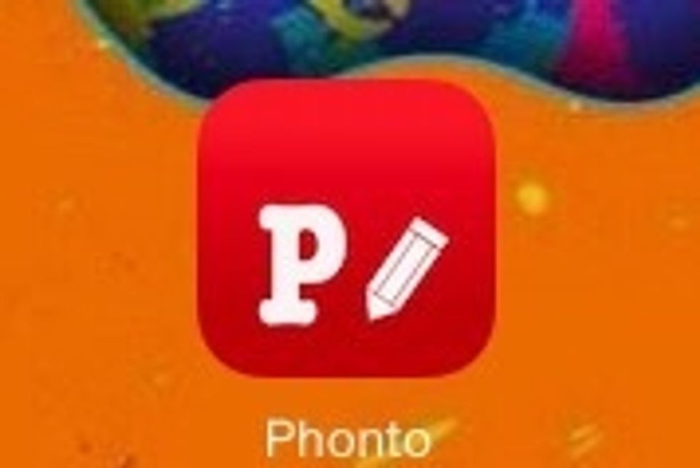 First download the app phonto from the app store
