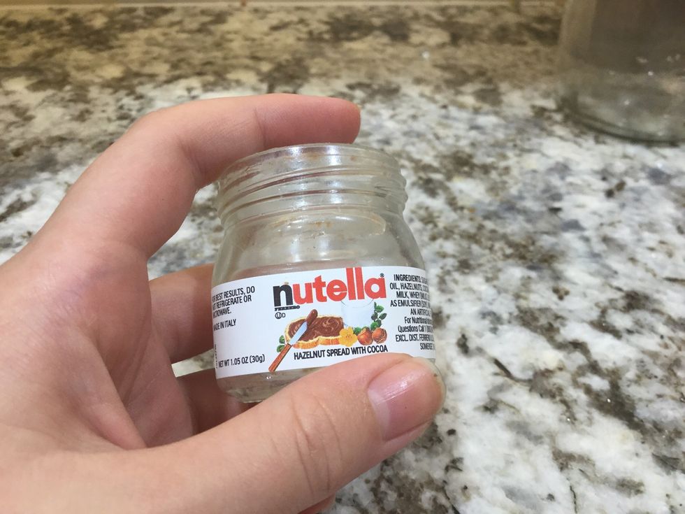 First finish your Nutella... So yummy! \ud83d\ude0b