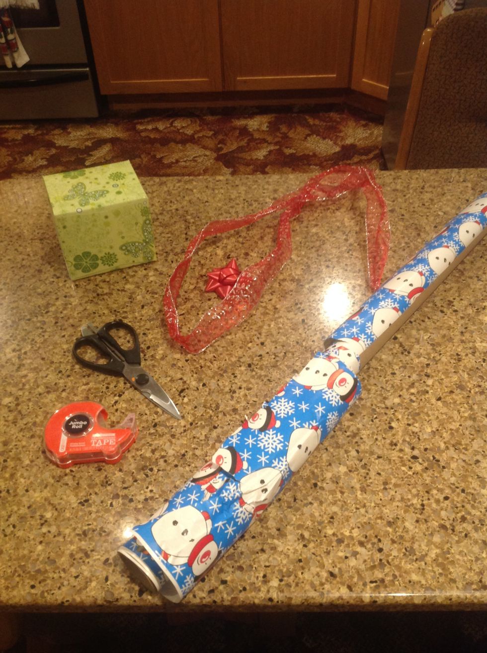 First, gather all of the items listed under the supplies section.