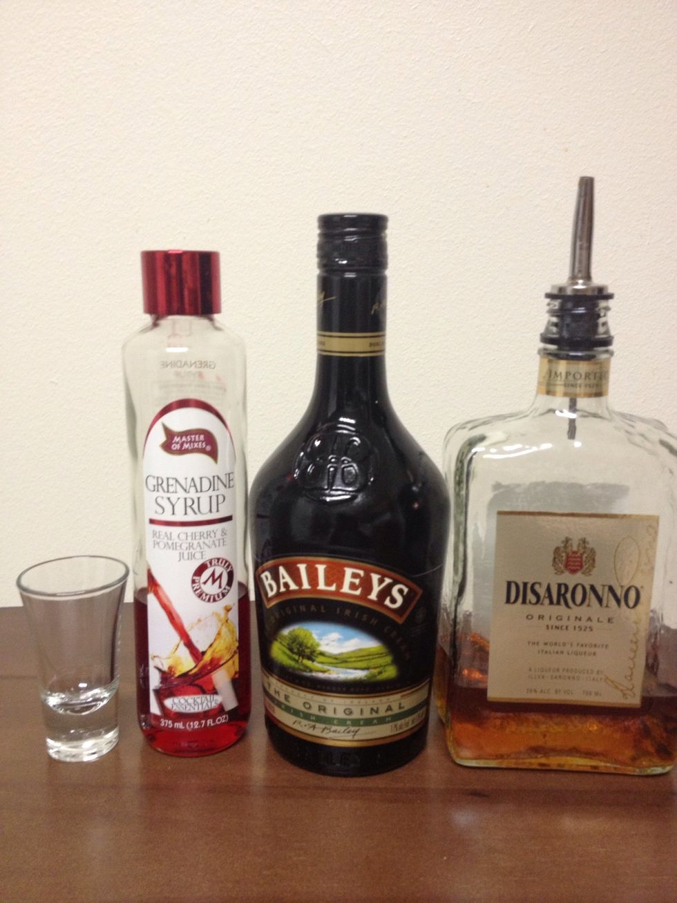 First, gather all of your ingredients. :)