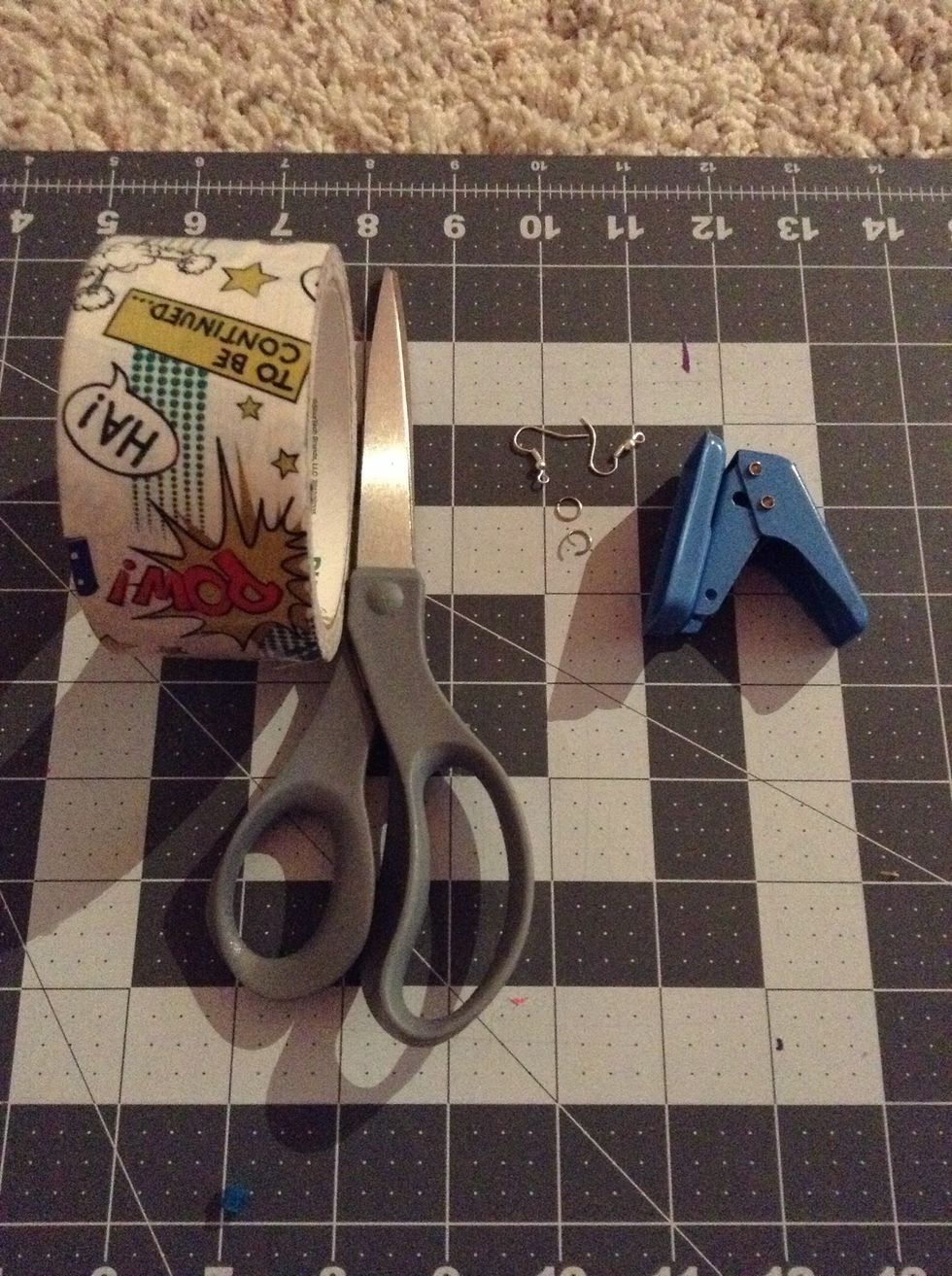 First gather all of your materials