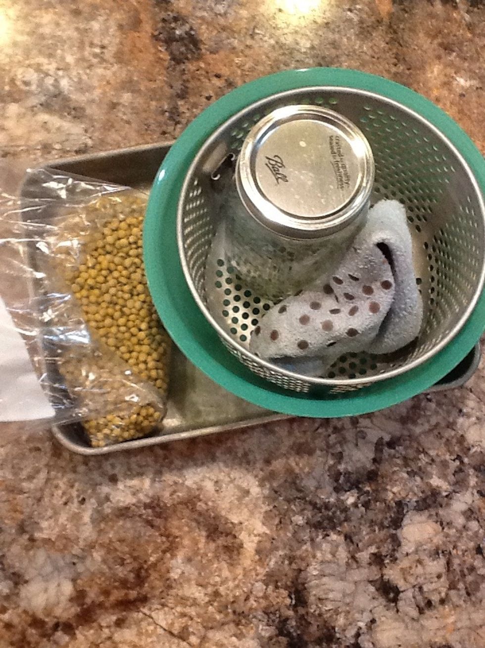 First gather all the supplies.