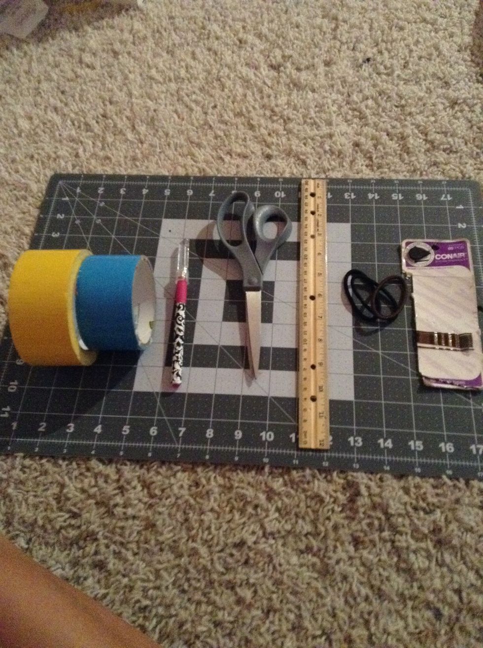 First gather all your supplies