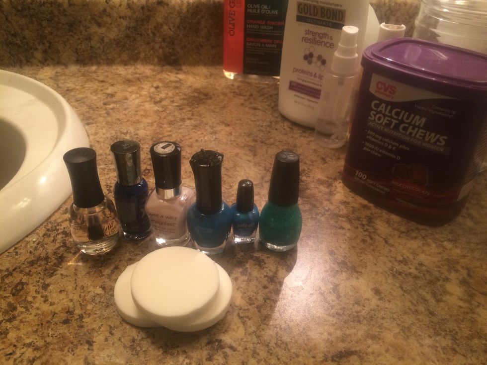 First gather supplies