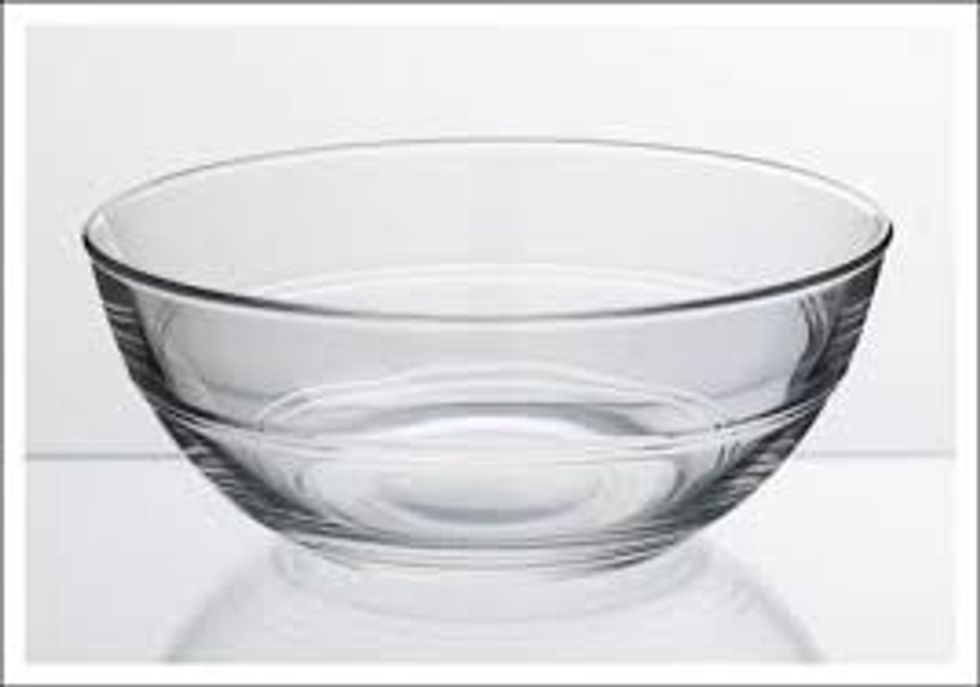 First get a bowl