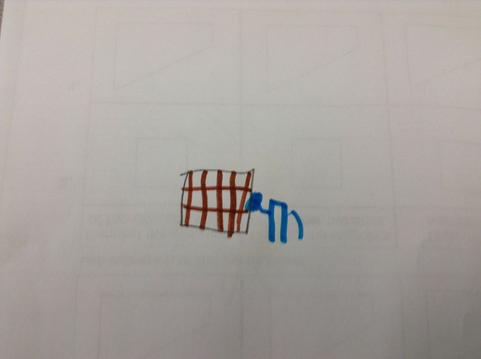 First get a crafting table.Tip you need the mod.