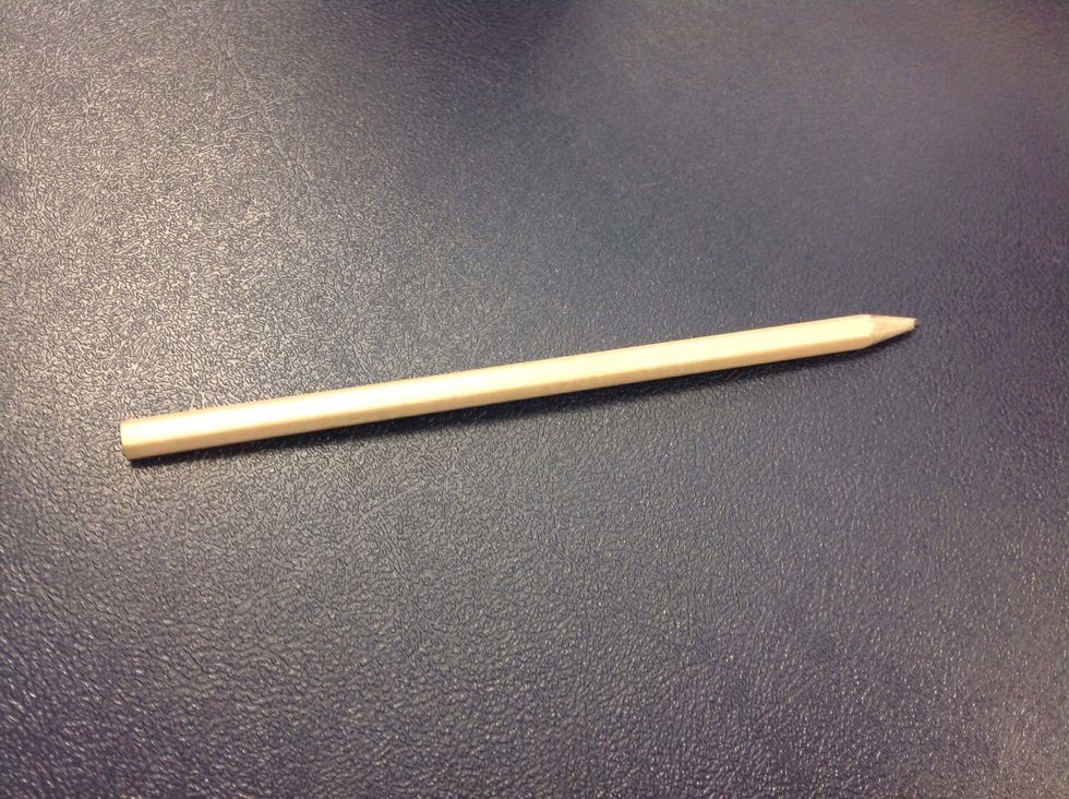 First, get a pencil.