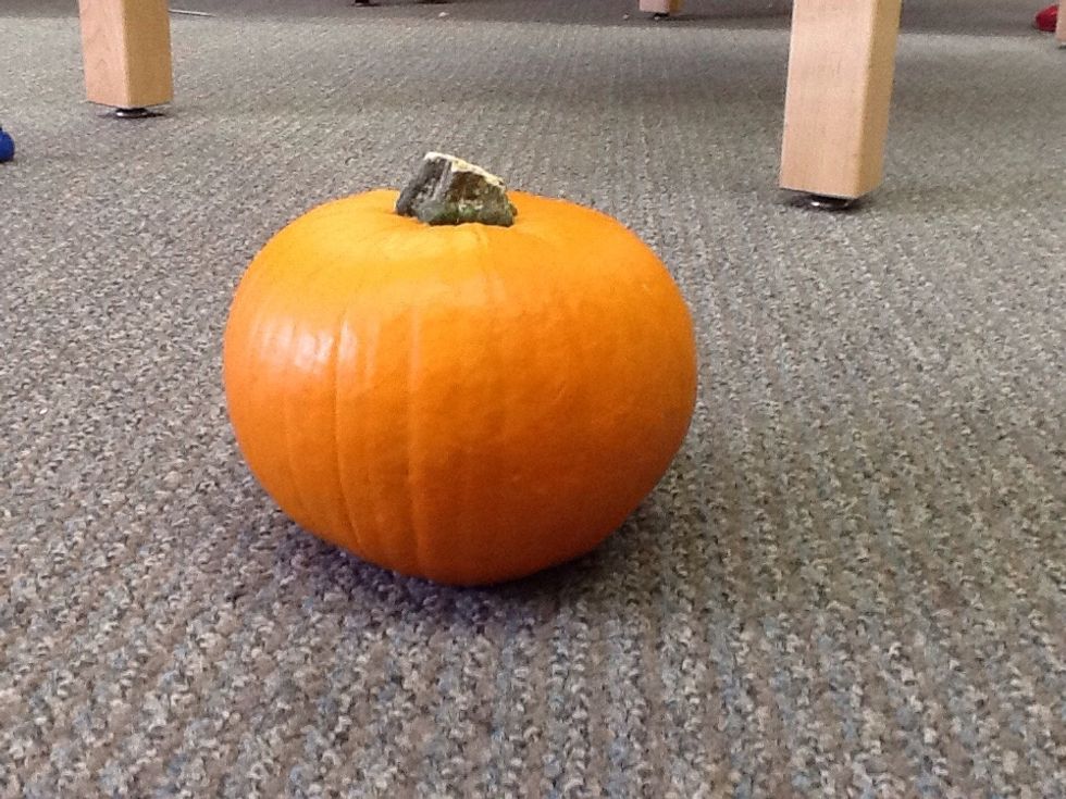 First, get a pumpkin.
