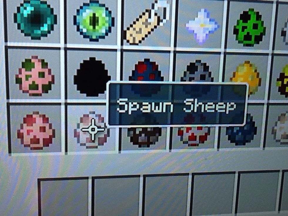 First get a sheep spawner