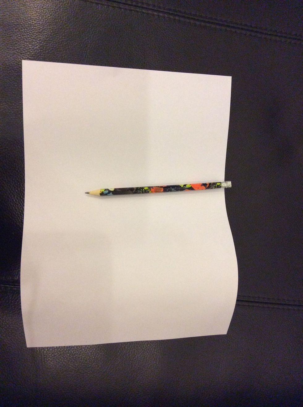 First get a white paper.