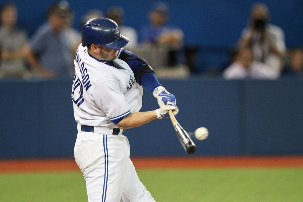 First get in the batter's box, if you are left handed you should be in the left box from the catcher's view and if the are right handed you should be in the right box from the catcher's view.