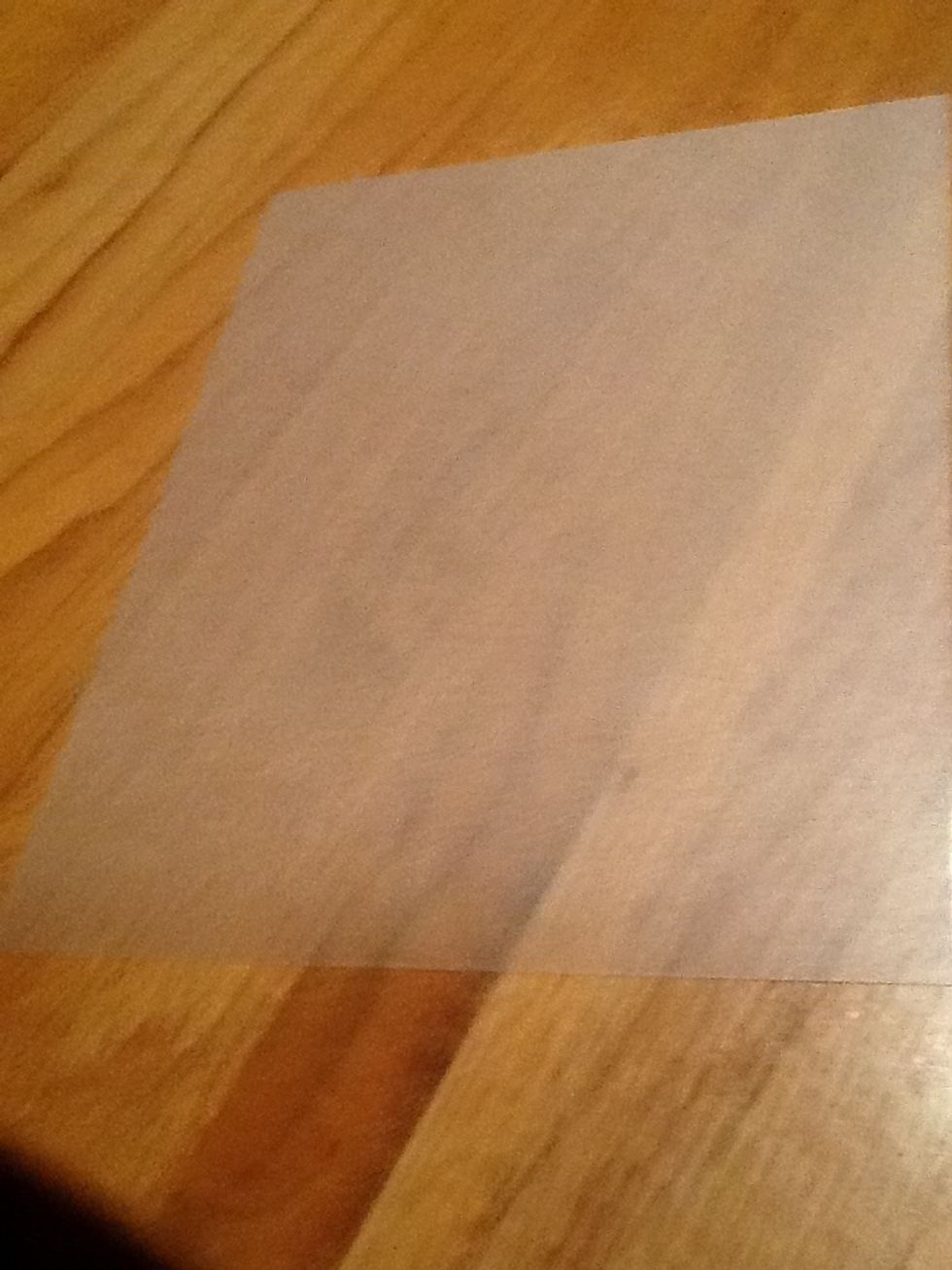 First, get the Shrinky dink paper.