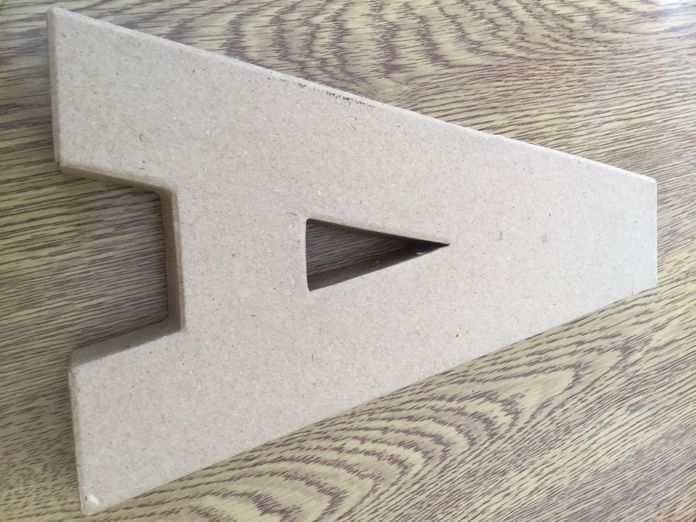 First get your chosen letter