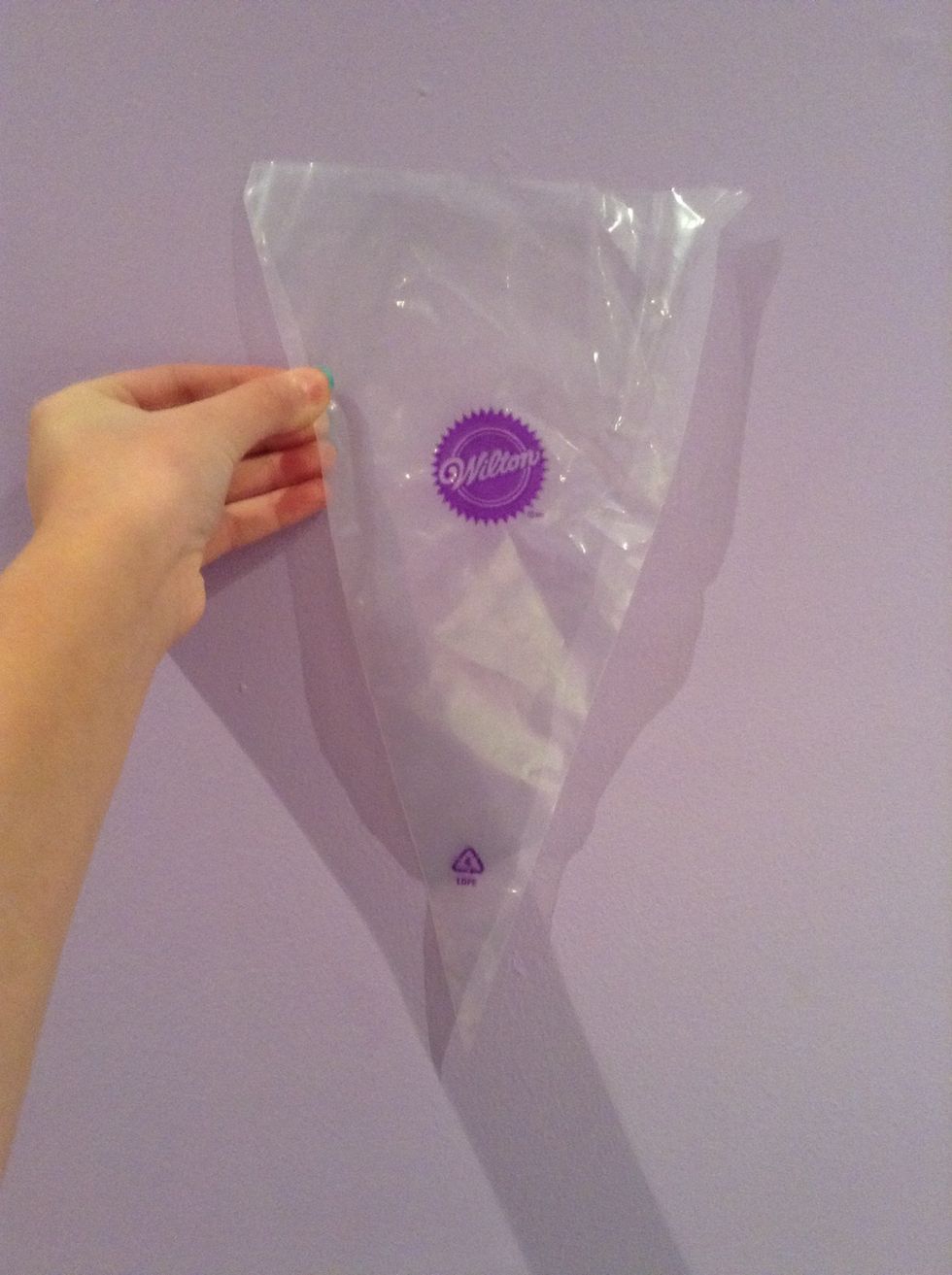 first get your icing bag!