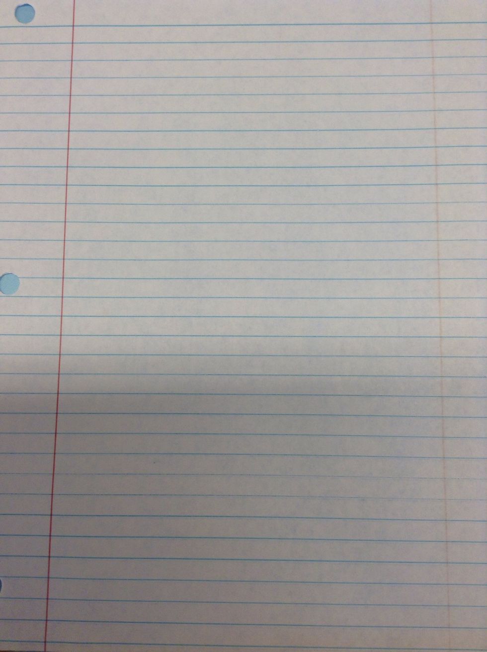 First, get your paper