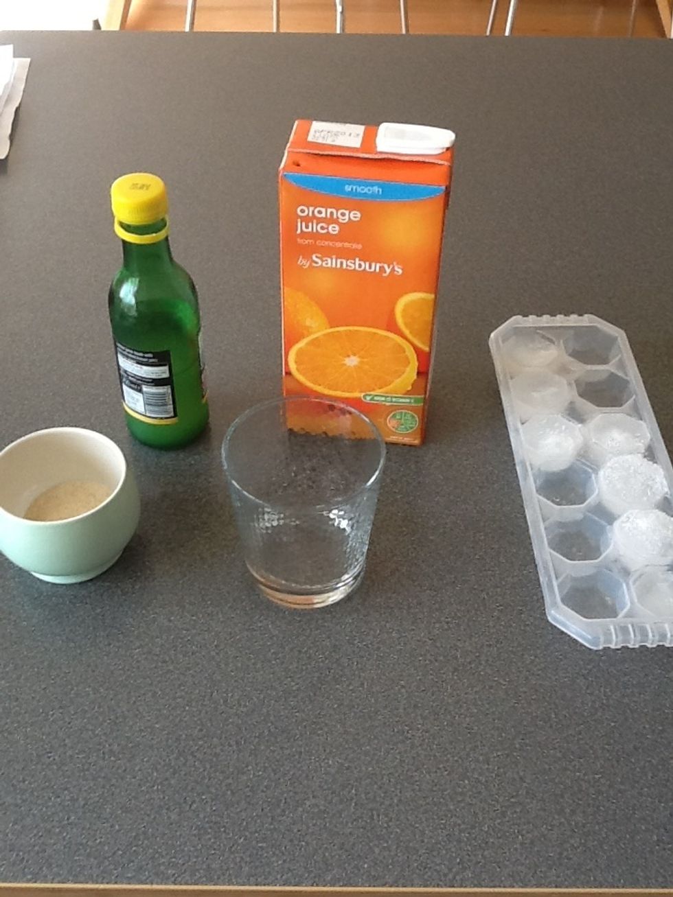 First get your supply's ready.