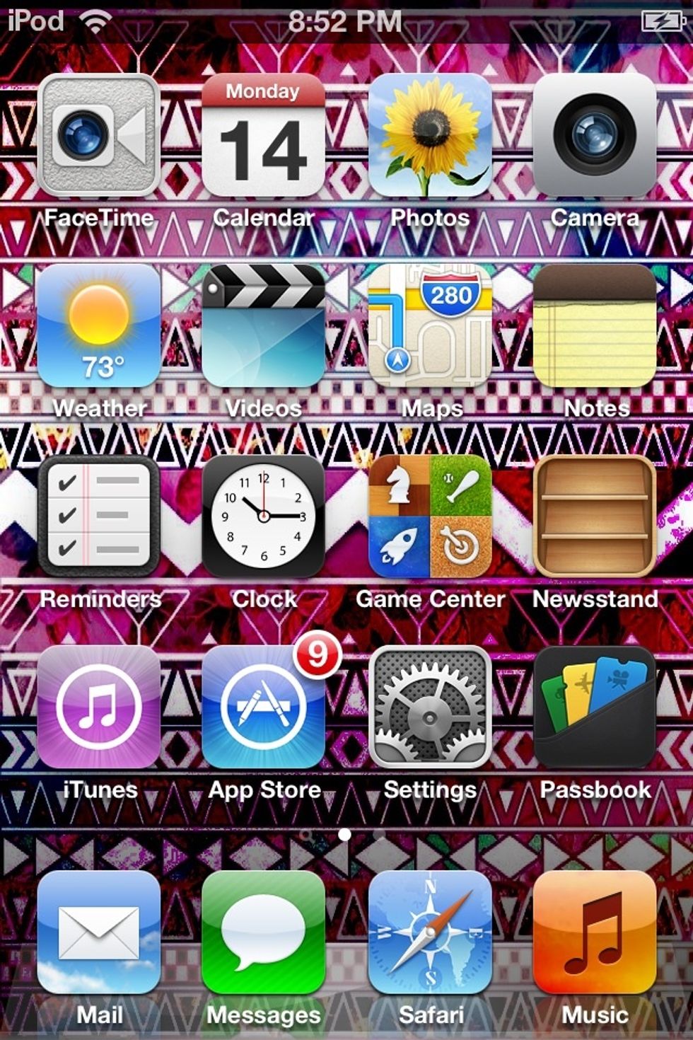First, go to "Settings"