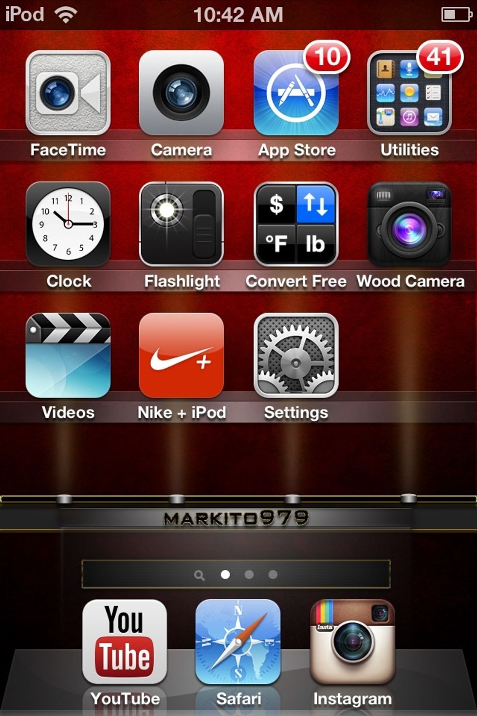 First, go to your settings.