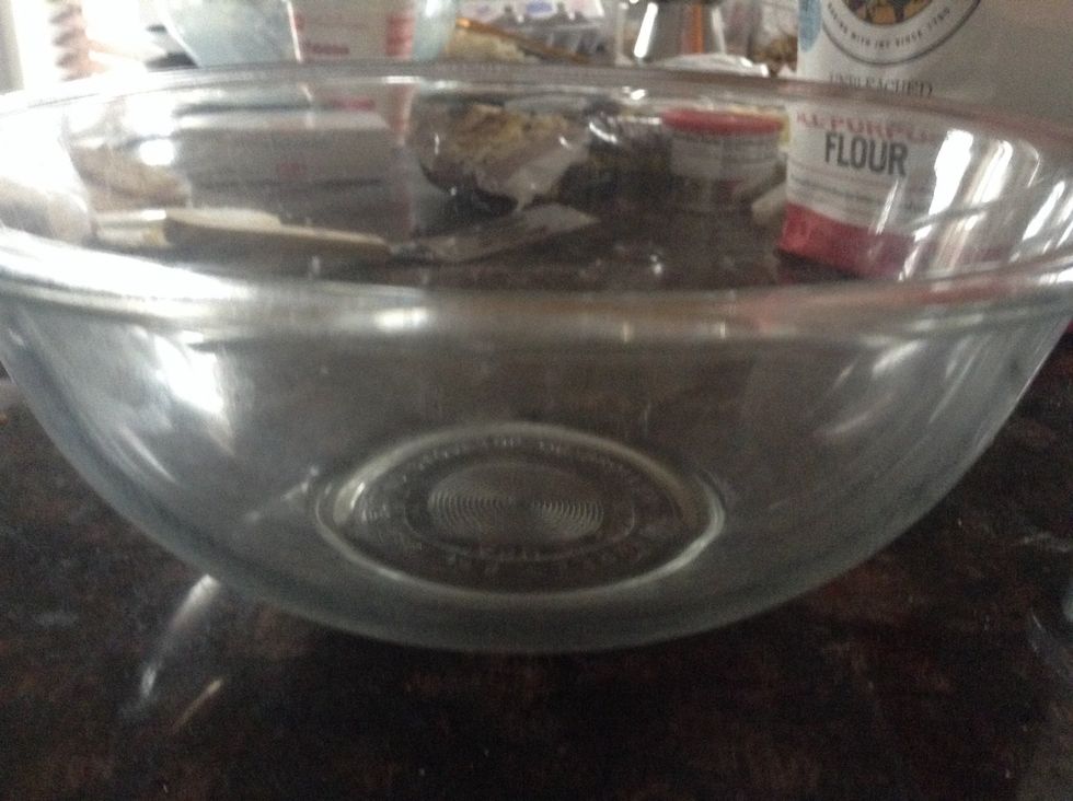 First grab bowl that you will use