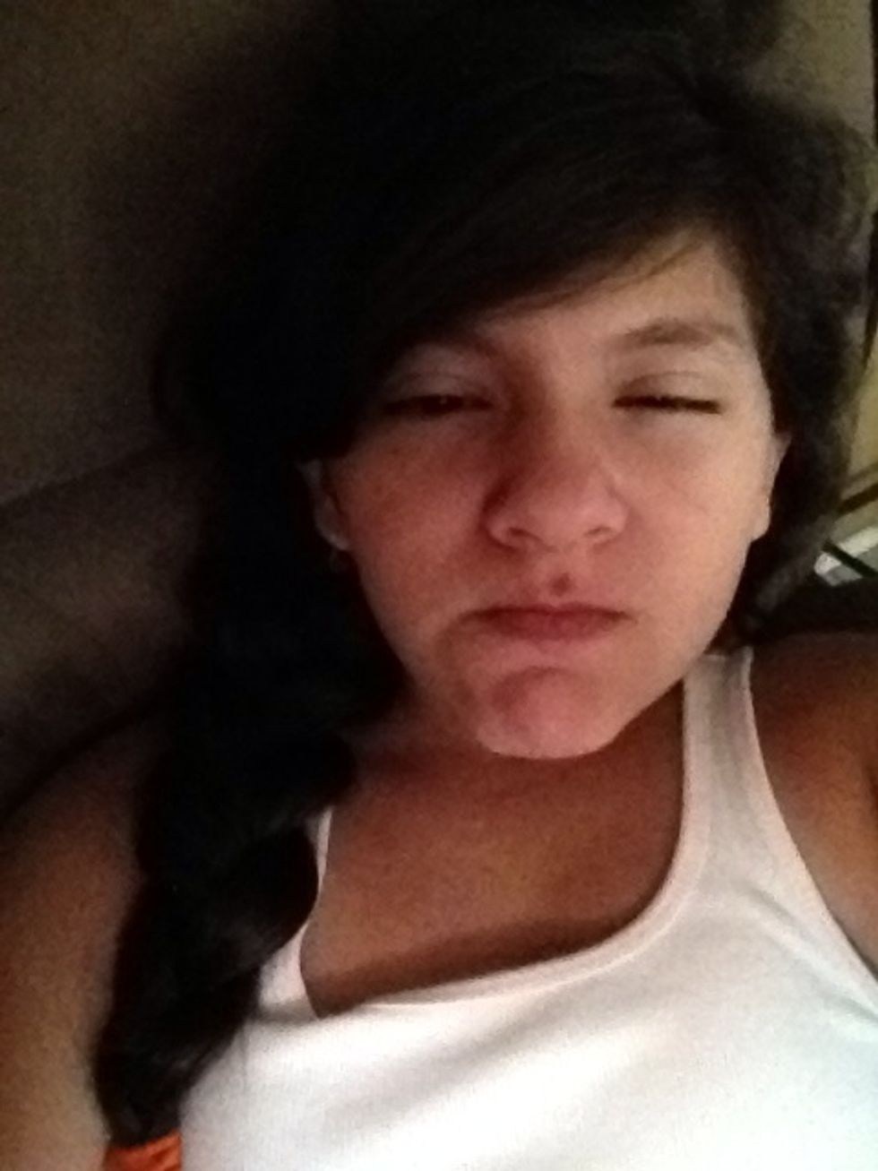 First i woke up