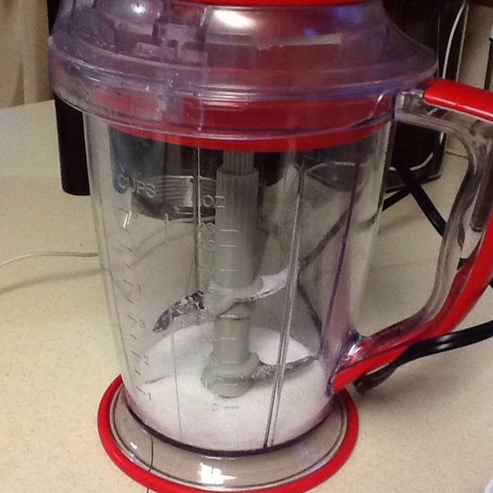 First, if you don't have superfine sugar, blend granulated sugar in a blender for 20 seconds.
