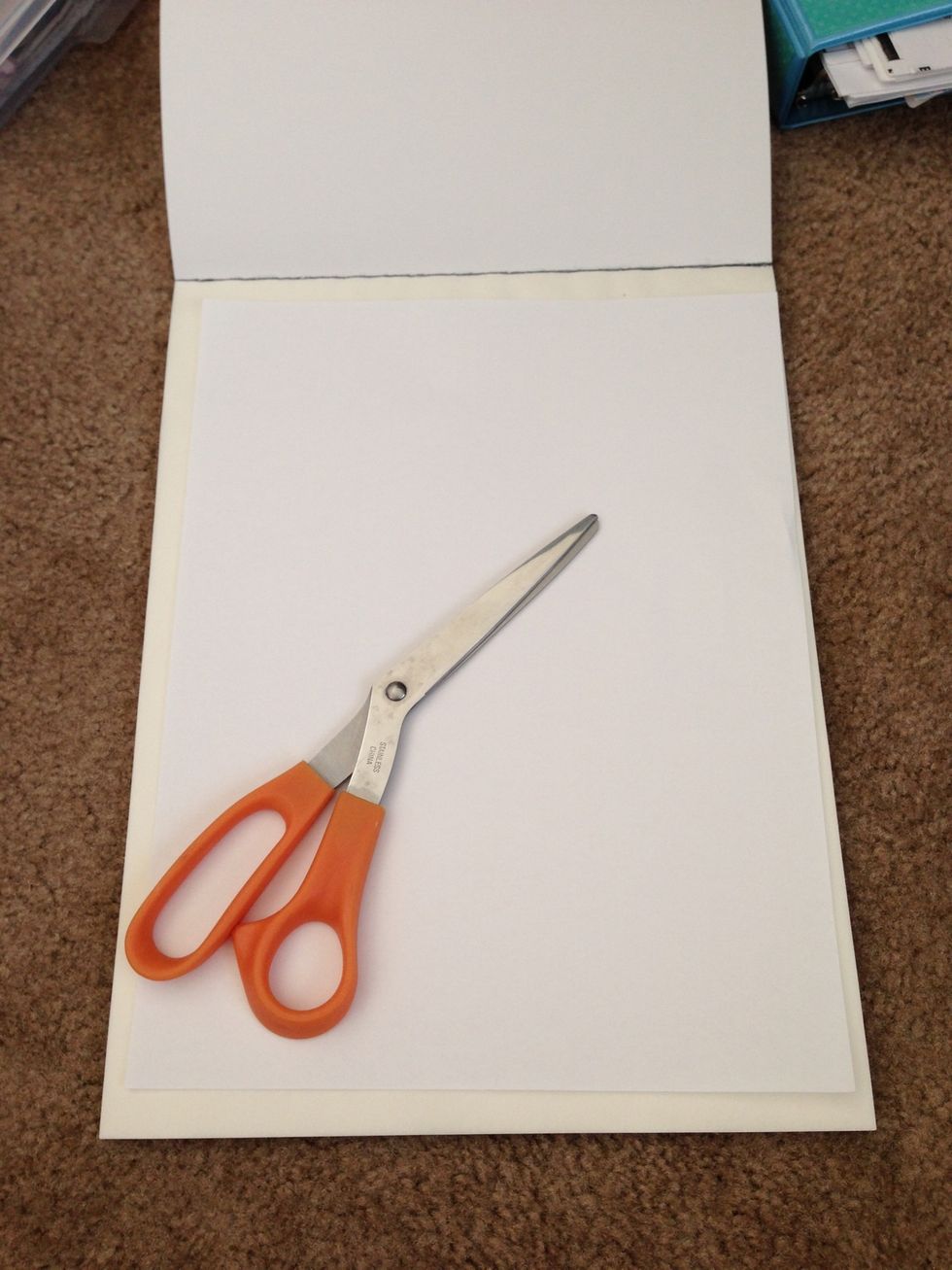 First if your tracing paper is not 8.5 x 11, trim excess to the size that your printer will take. Then load tracing paper on your printer.