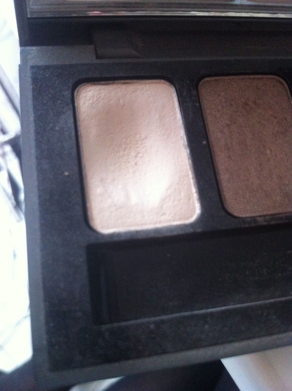 First im using a light cream colour