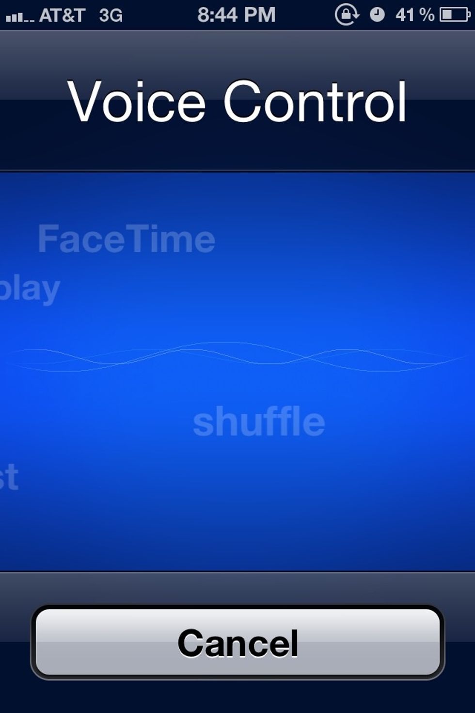 First, iPhone's standard voice command. Have you used it? It's handier than you'd think. Press and hold the home button for 4-5 seconds and the voice command prompt will come up.
