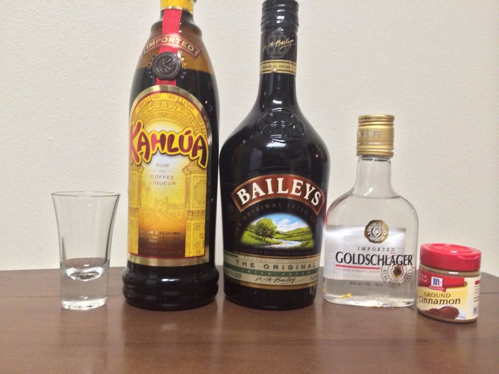 First, let's gather all of our ingredients and supplies. *Note: I forgot to include the lighter*