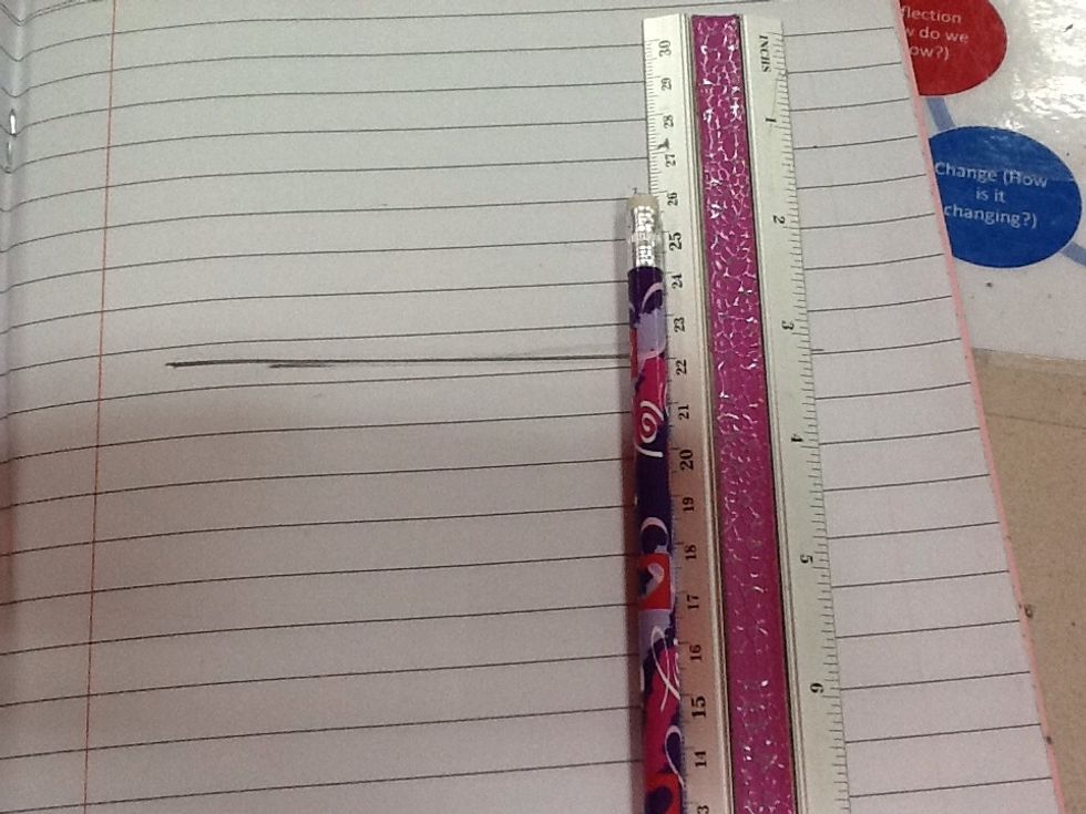 First , make a line segment. A line segment is just like a line!