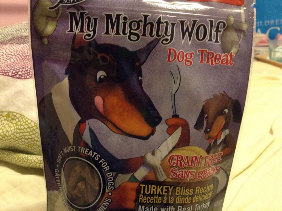 First make sure you have dog treats to reward them.