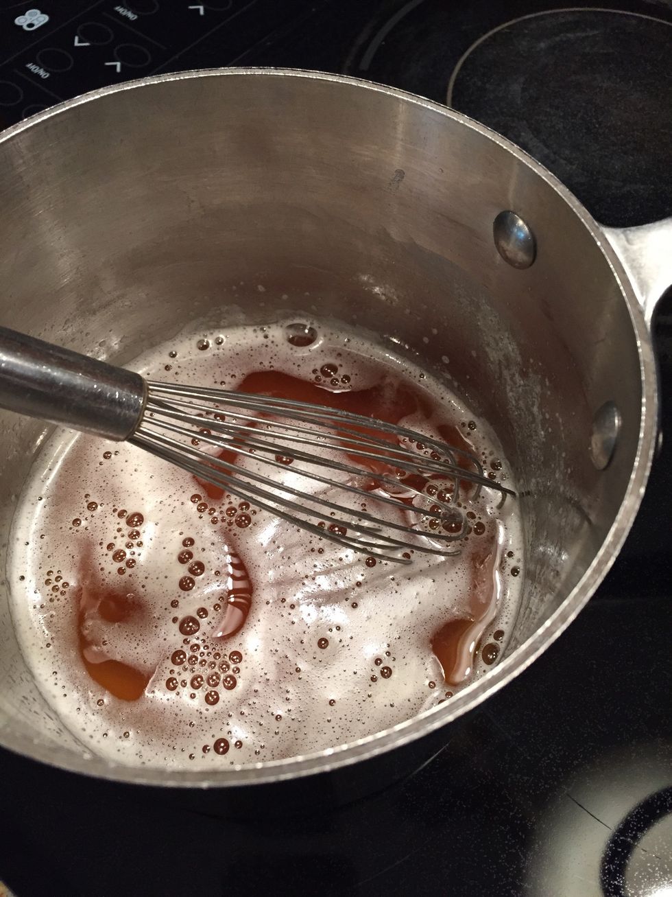 First, melt two sticks of butter. Let this brown up..takes a few minutes but worth the wait!