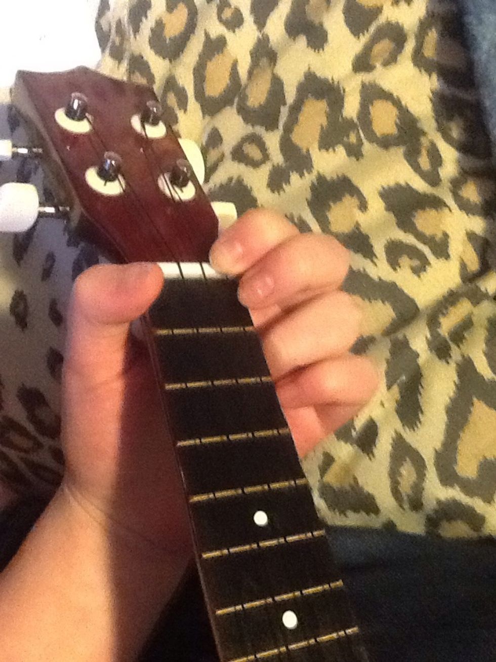 First note - A (open A string)