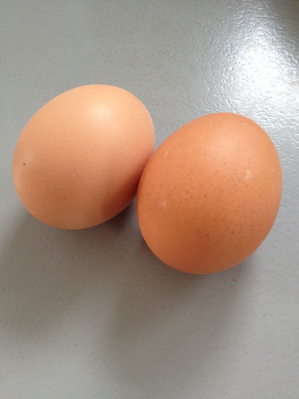 First of all, collect your eggs.