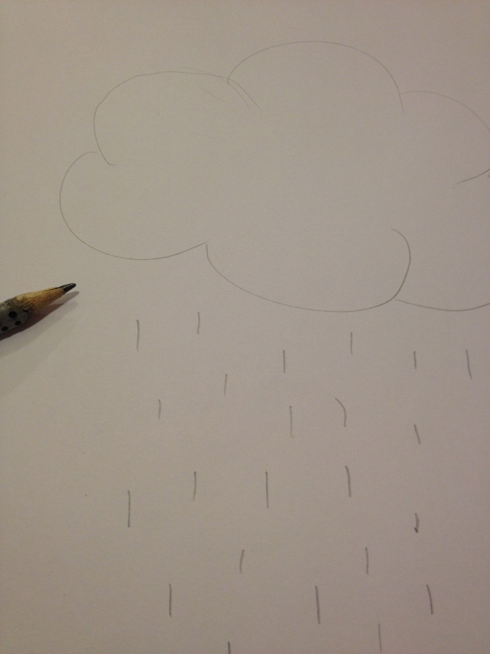 First of all, find out what you wanna draw and then draw it with a normal pencil before you start with the mascara