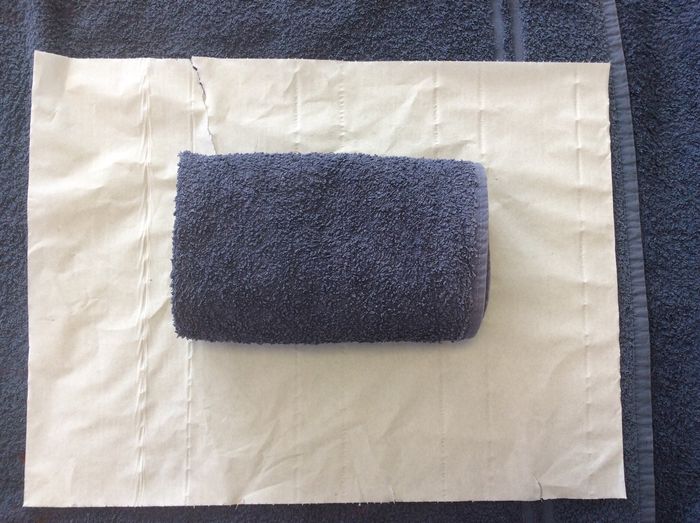 First of all, make sure you have a towel to rest the persons/clients arm on. Also you can put couch roll on top and under the towel.
