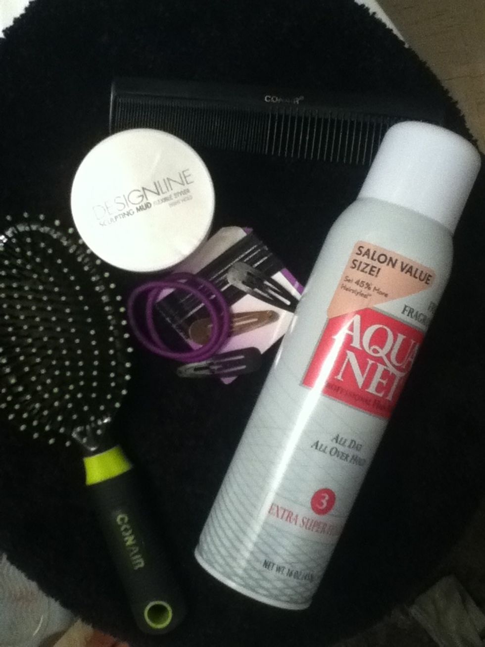 First off, get all your supplies ready. You're not going to want to run around looking for things