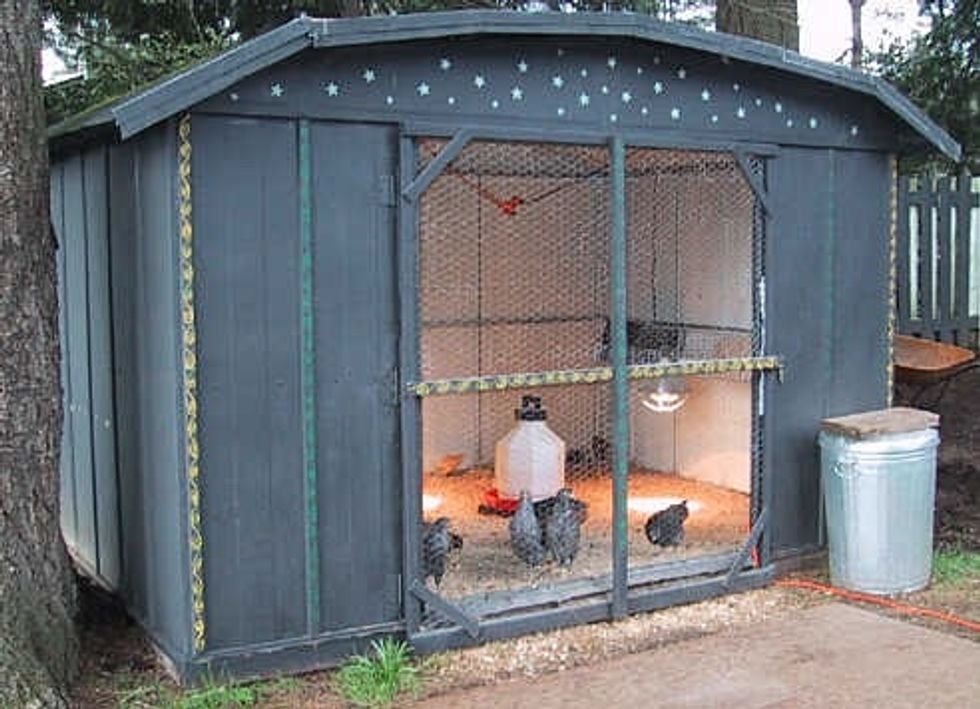 First off you need a Chicken Pen to keep the chickens in. Here are some examples of good chicken pens