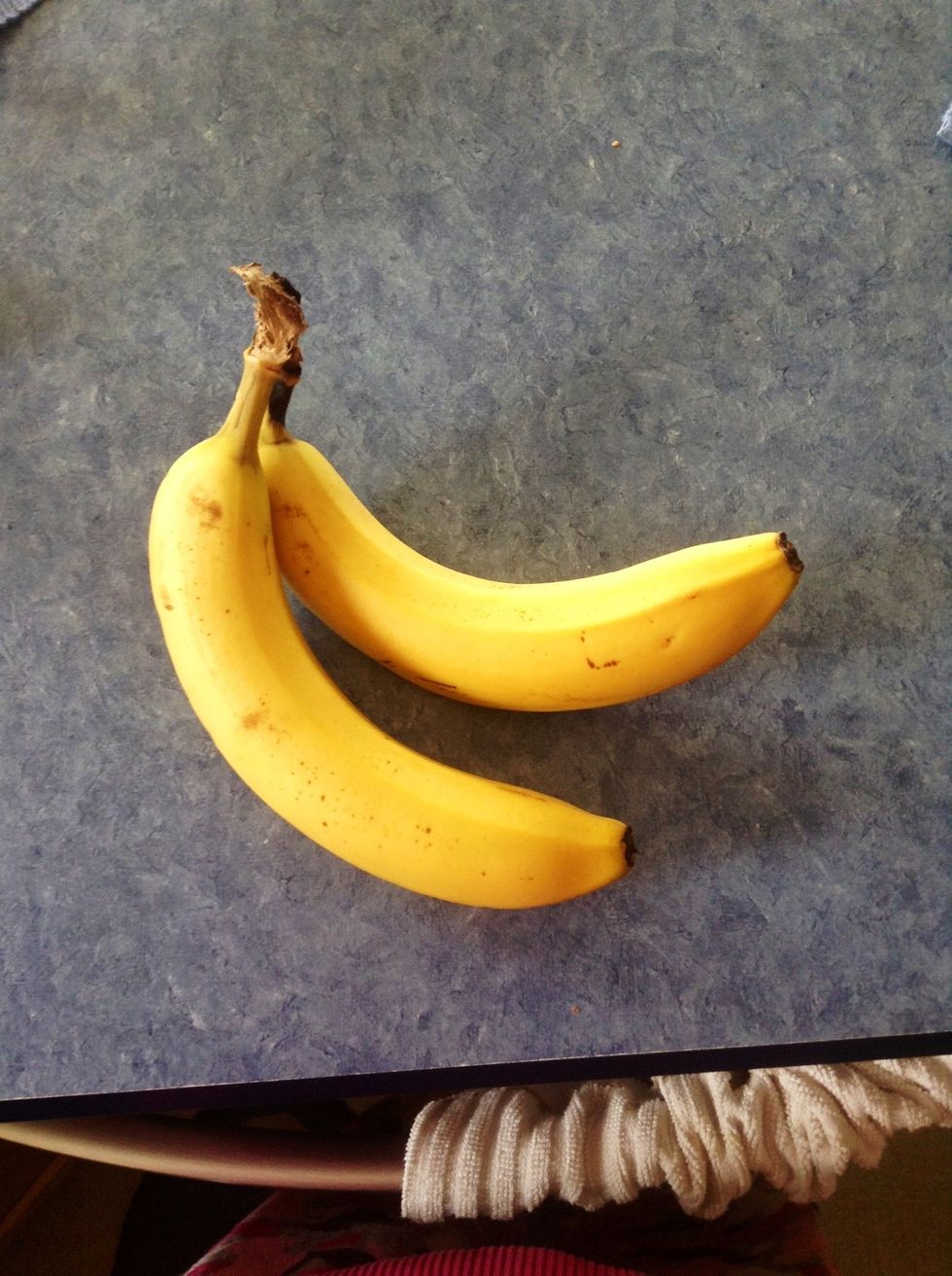 First off, you're gonna want to grab a banana or two.