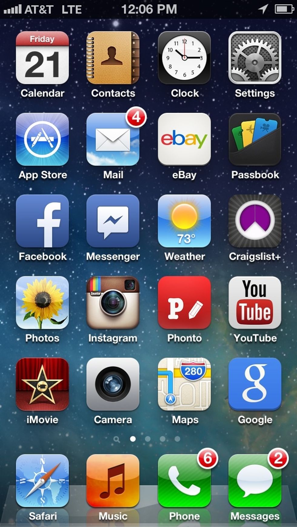 First, open up the Instagram App on your iPhone.