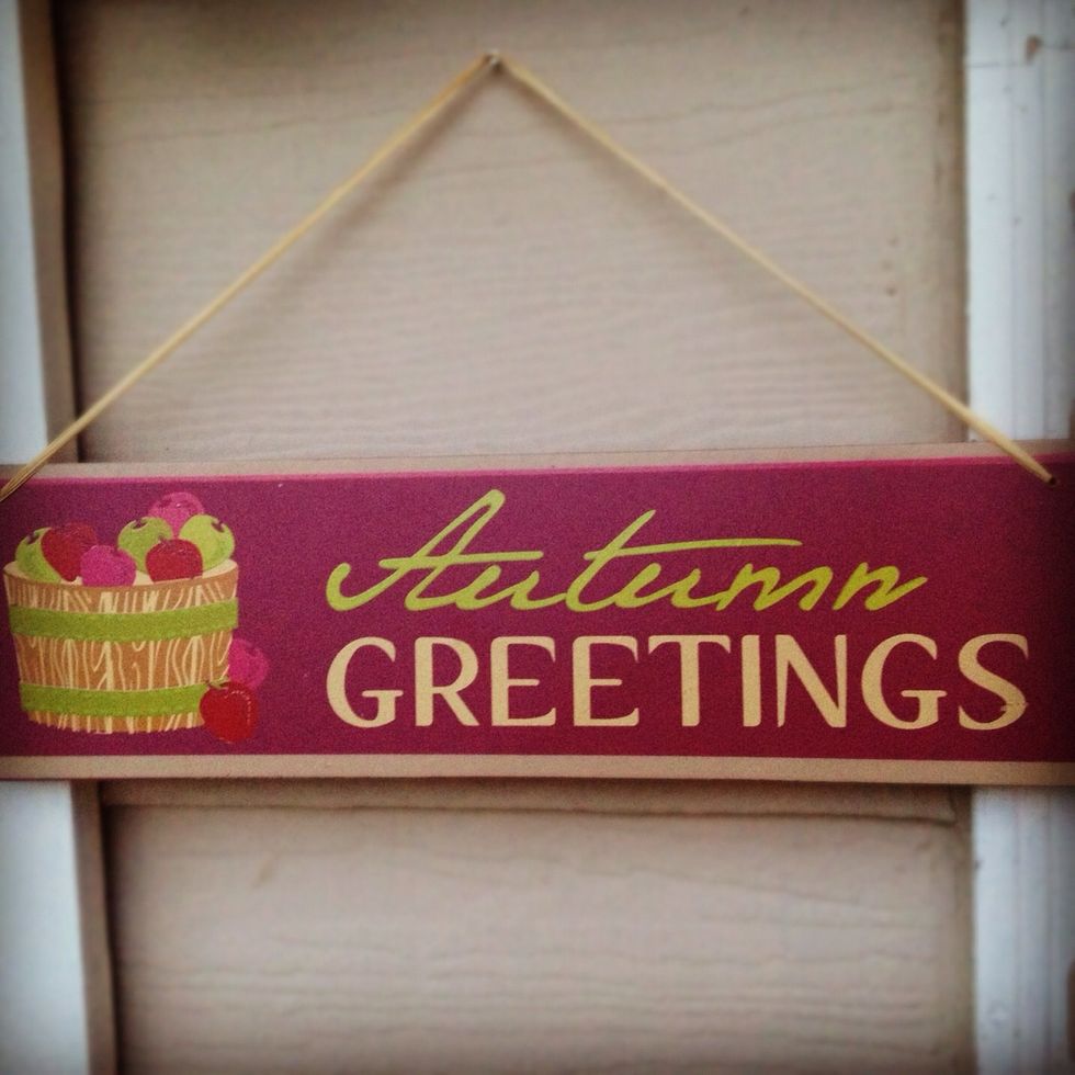 First, pick up lovely home decor!
