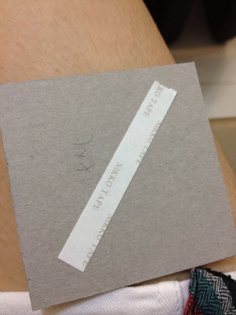 First place the smaller one first.