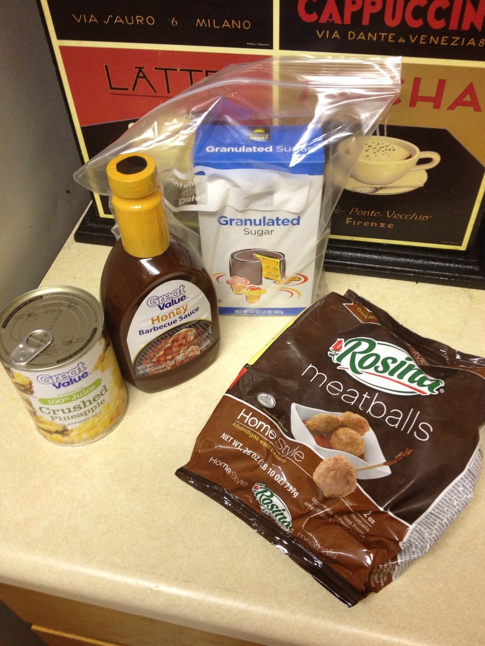 First, pre-heat the oven to 350 degrees Fahrenheit. Then, gather your ingredients.