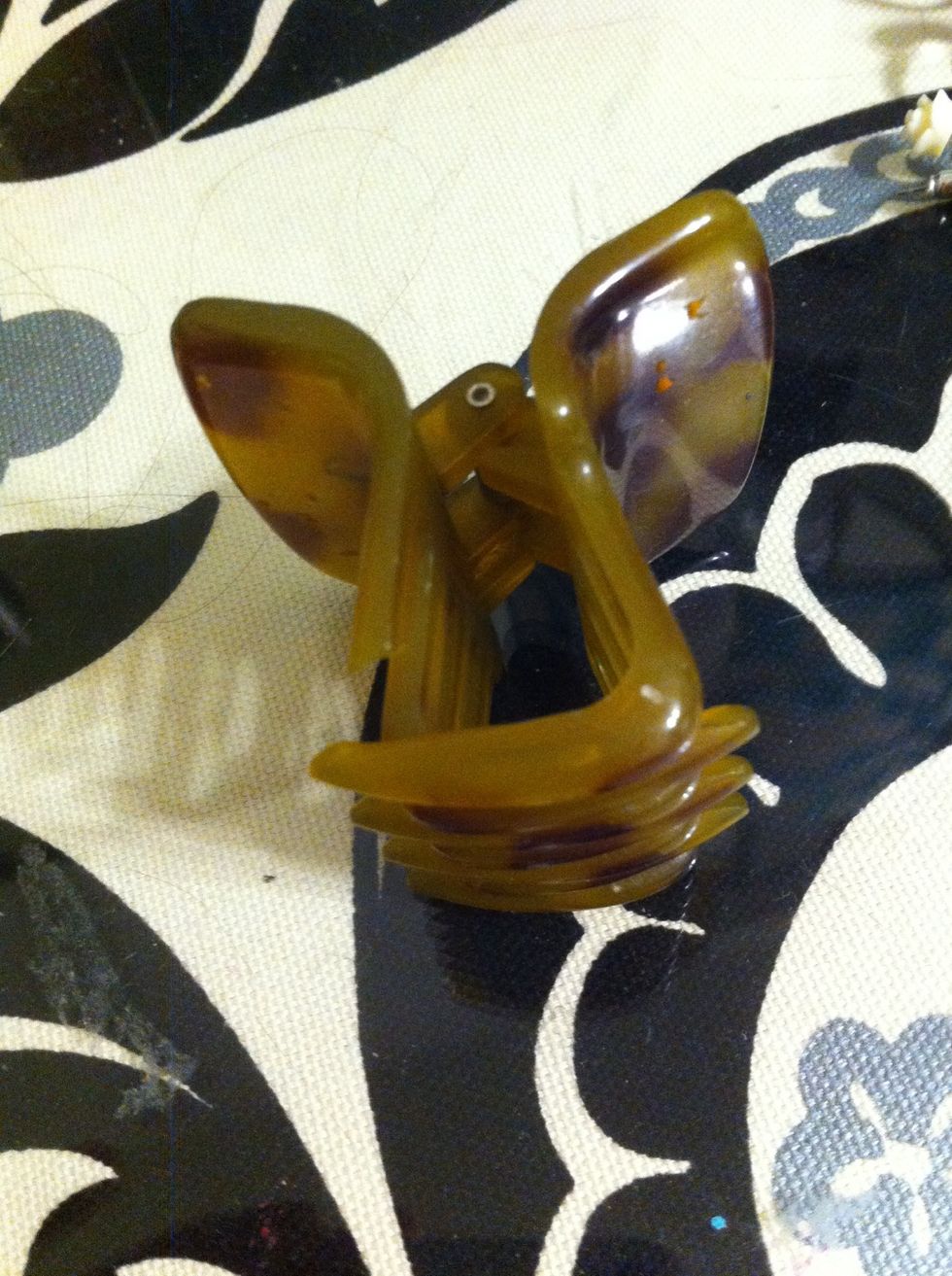 First, pull all hair out of you face.