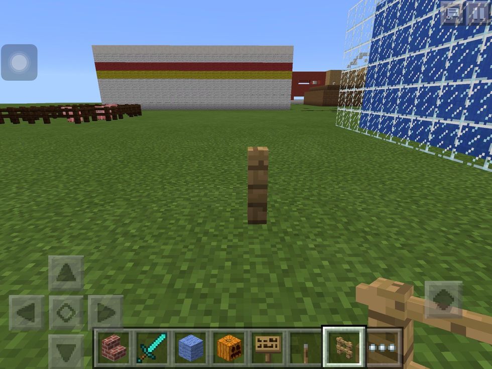 First put down a fence