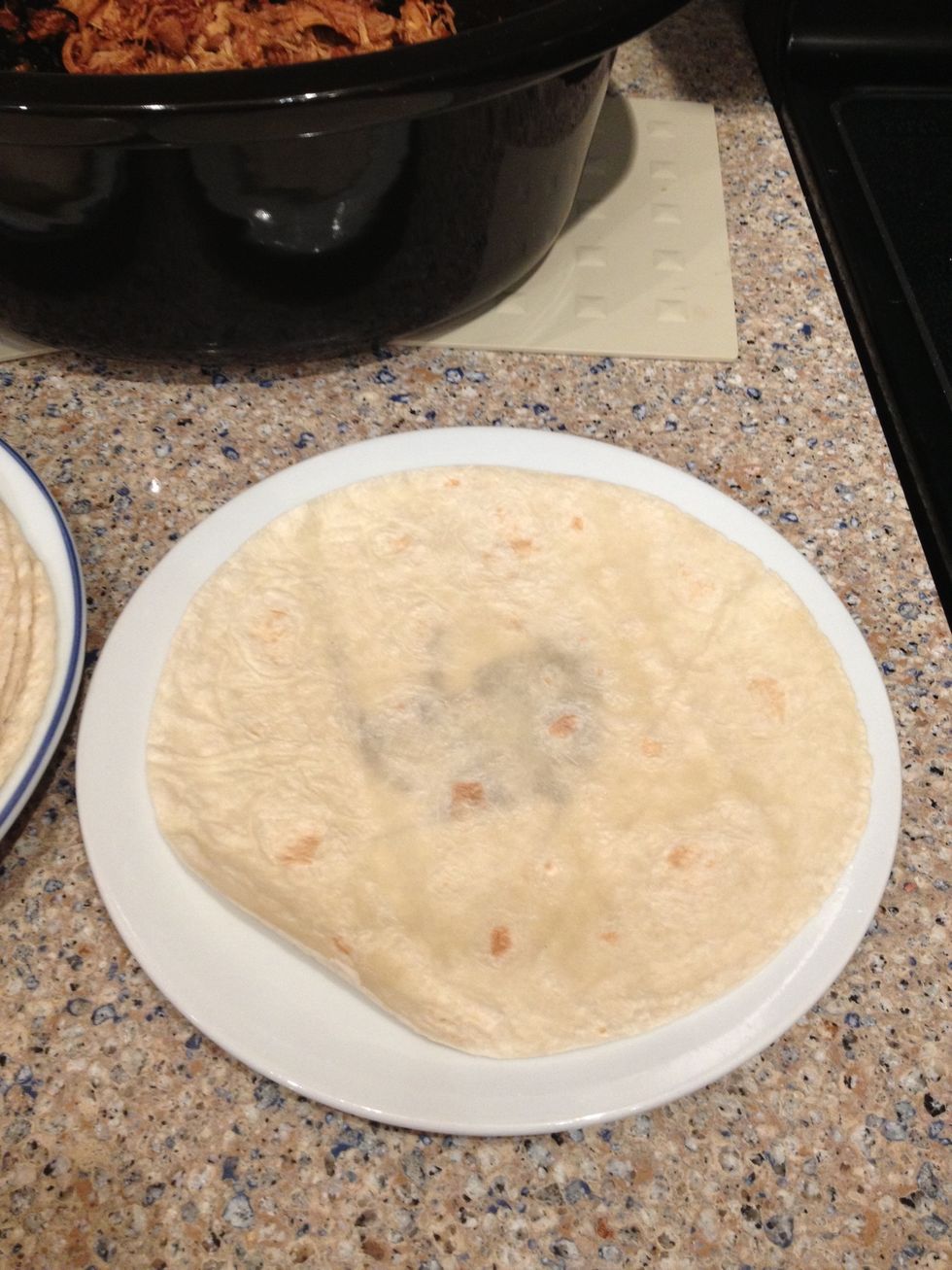 First put your tortilla down...,
