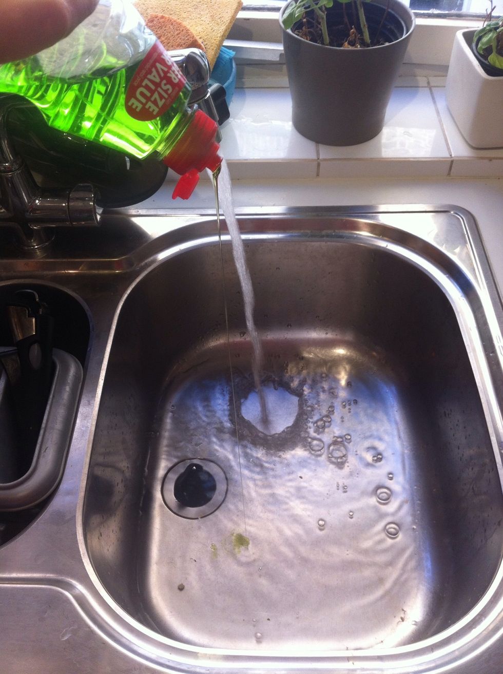 First rule of juicing! ALWAYS fill the sink with hot soapy water ready to chuck your juicer in once juice is made! :-)