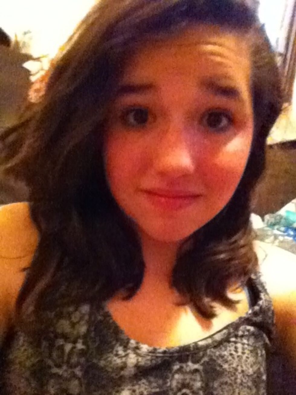 First take off all of your make up as you should any time before you put on make up