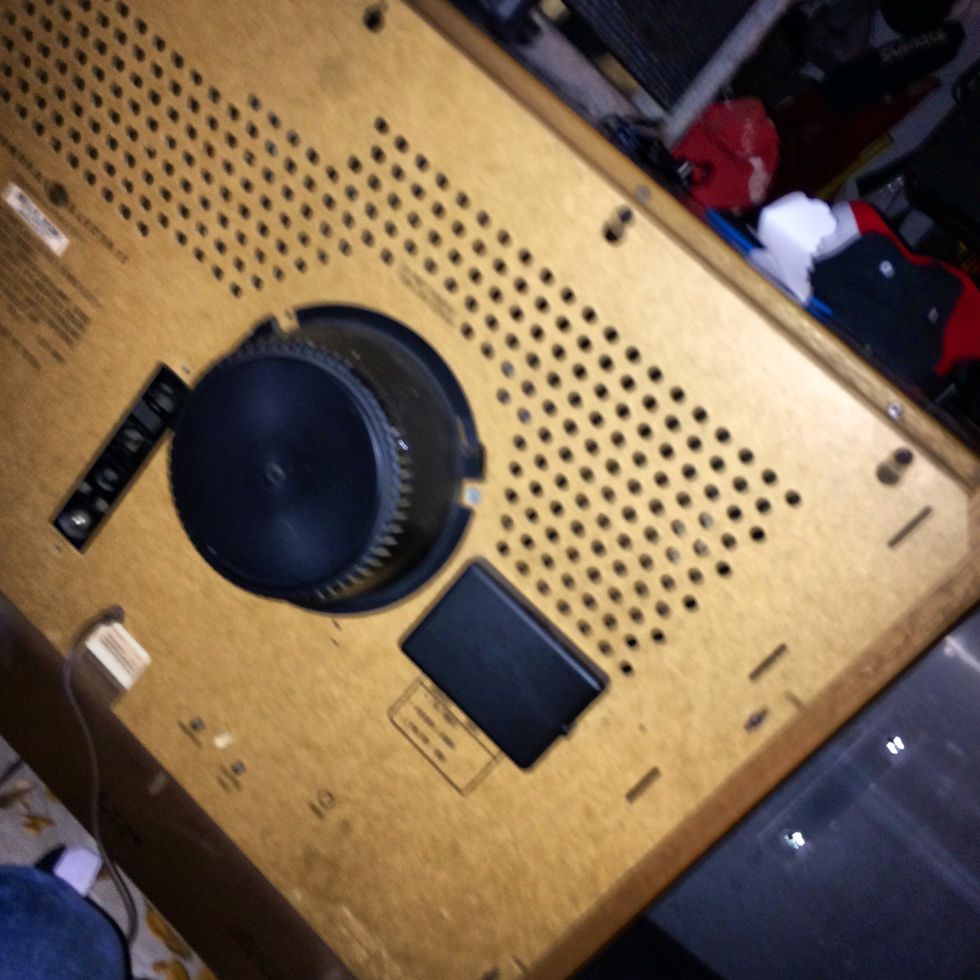 First take off the back board