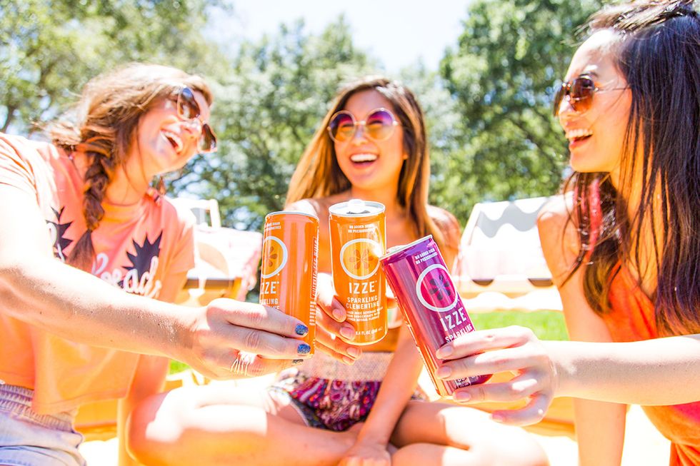 First things first, you\u2019ve gotta keep cool and a cooler full of ice cold sippers is crucial. On our drink list this summer? IZZE\u00ae everything from Sparkling Clementine to Blackberry Pear.